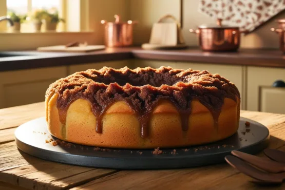 Bolo de maçã com canela