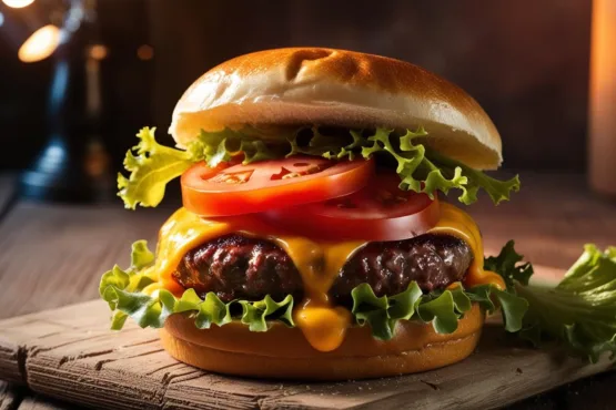 Hambúrguer de Carne Caseiro