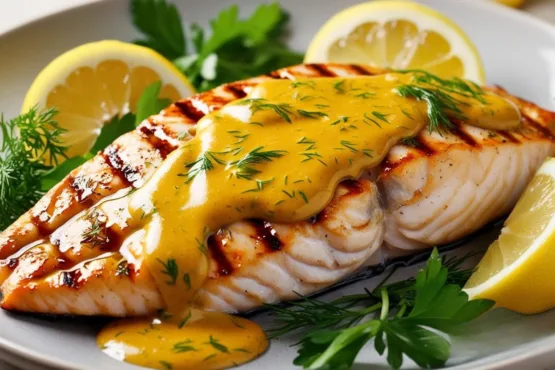 Peixe ao Molho de Mostarda e Mel