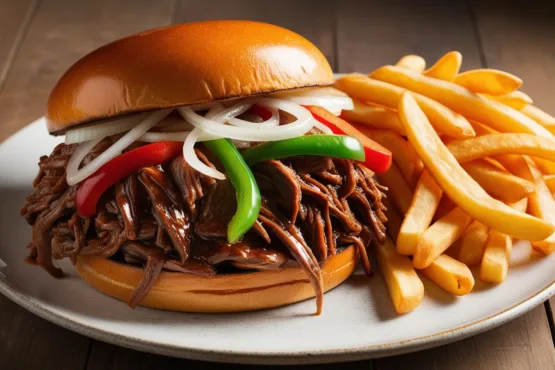 Sanduíche de Carne Louca