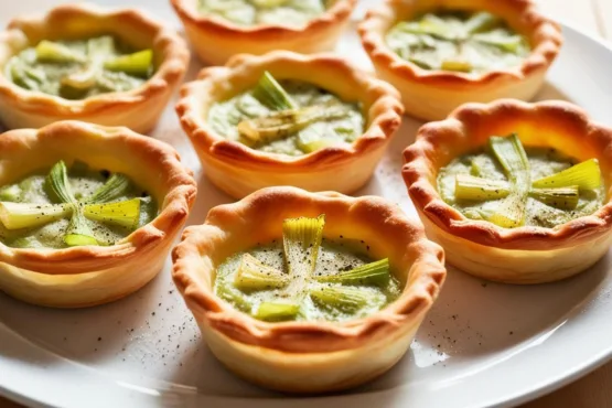 Tarteletes de Alho Poró