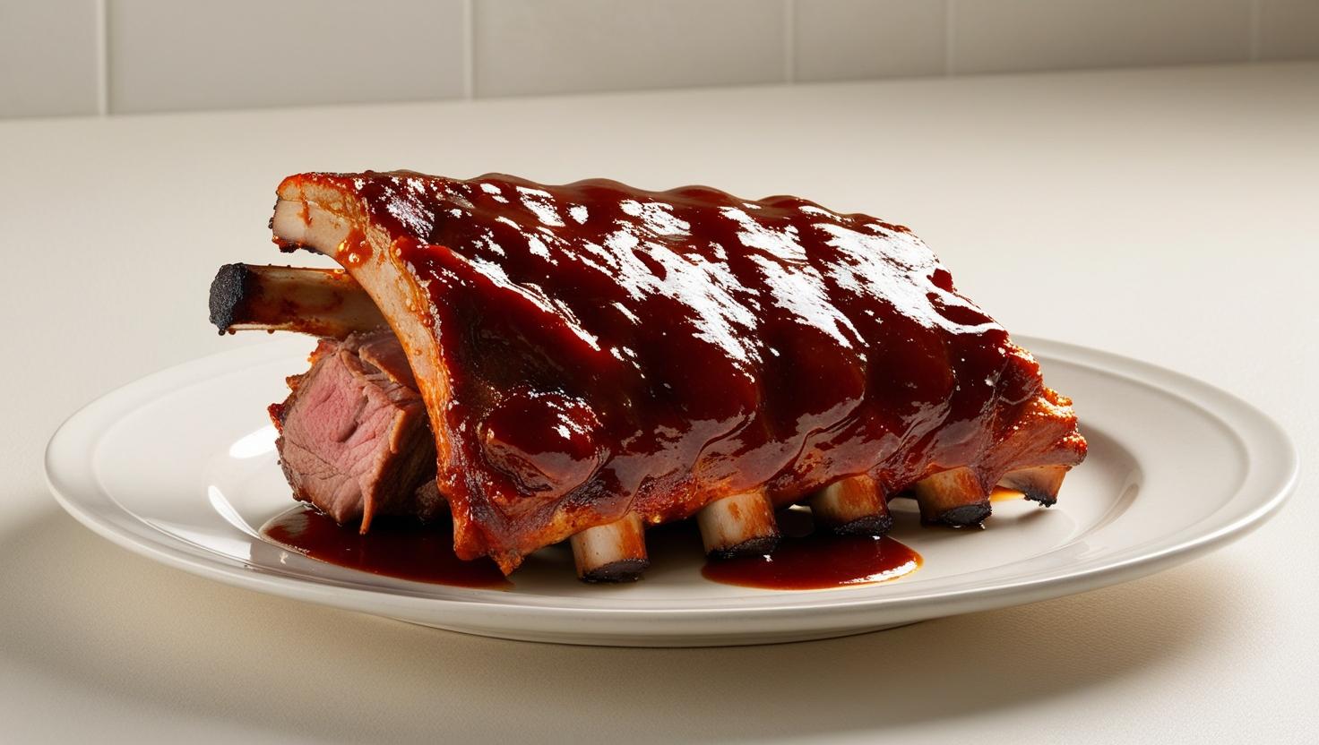 Costela Bovina ao Molho Barbecue