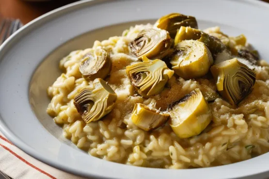 Risoto de Alcachofra