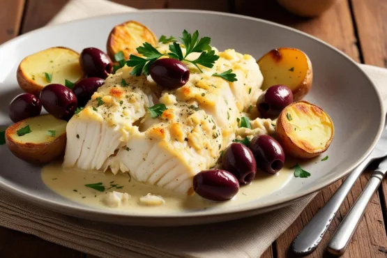 Bacalhau ao Forno Cremoso para a Páscoa