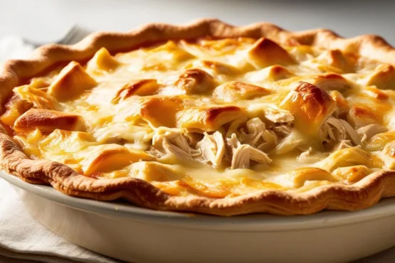 Torta Frango com Requeijão Cremosa e Fácil