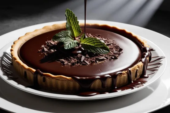 Torta Vegana de Chocolate Cremosa e Intensa