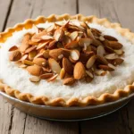 Torta Vegana de Coco com Amêndoas Sem Glúten