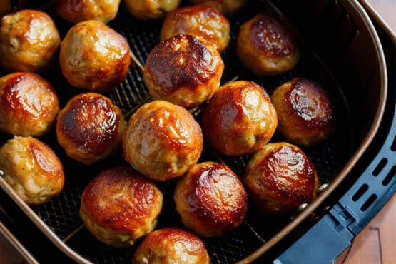 Almôndegas na Airfryer Receita Simples e Suculenta