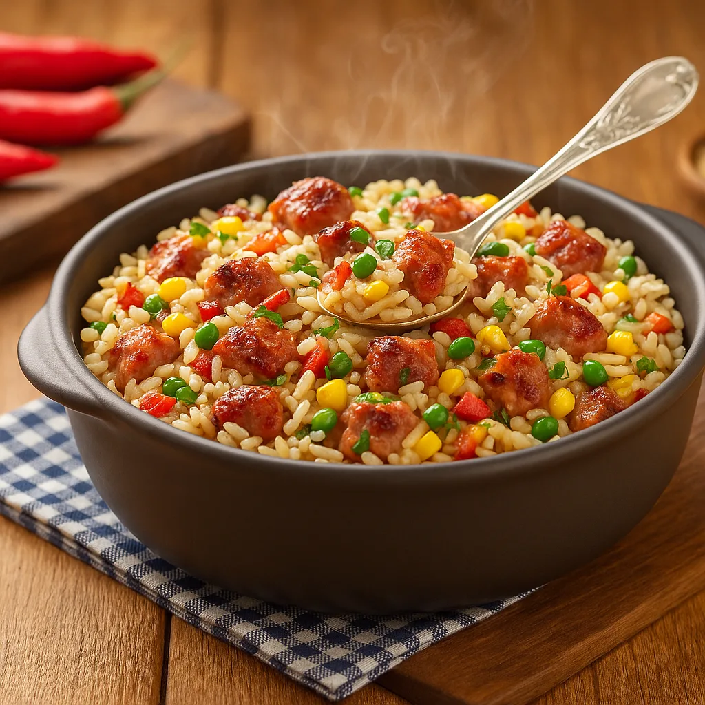 Arroz de Calabresa: Receita Saborosa e Prática