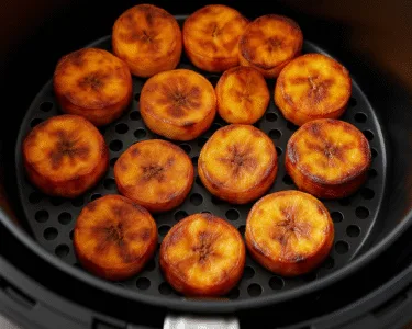 Banana Frita na Airfryer Doce e Crocante sem Óleo