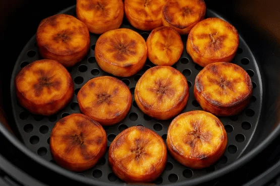 Banana Frita na Airfryer Doce e Crocante sem Óleo