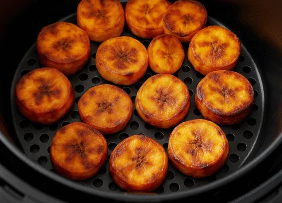 Banana Frita na Airfryer Doce e Crocante sem Óleo