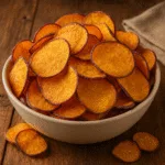 Batata Doce Frita Crocante e Irresistível