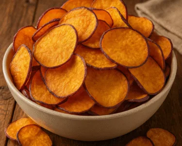 Batata Doce Frita Crocante e Irresistível