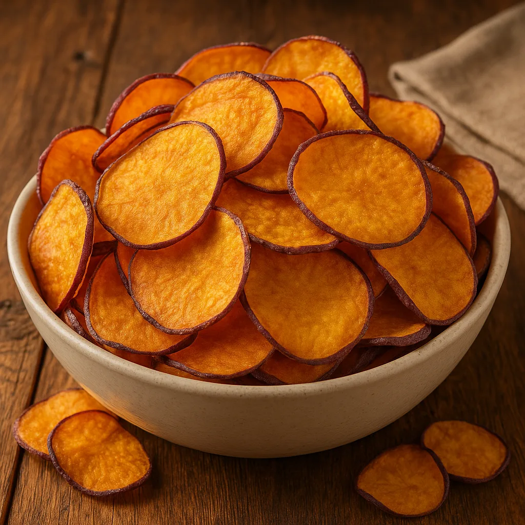 Batata Doce Frita: Crocante e Irresistível