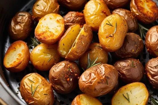 Batata Rústica na Airfryer Receita Crocante e Temperada