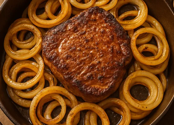 Bife Acebolado Clássico e Saboroso
