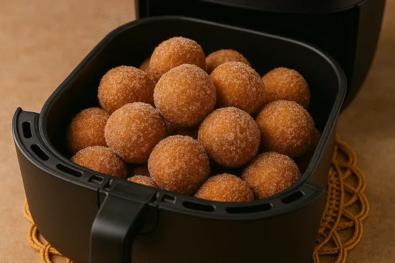 Bolinho de Chuva na Airfryer Receita Fácil e Deliciosa