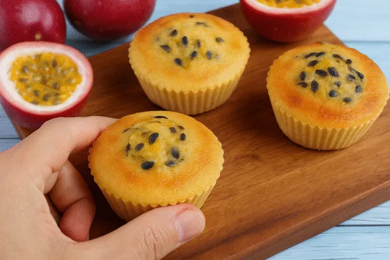 Bolinho de Maracujá Fit Receita Refrescante