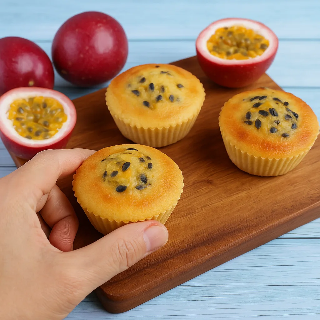 Bolinho de Maracujá Fit: Receita Refrescante