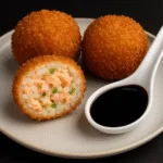 Bolinhos Crocantes de Arroz com Salmão Receita Japonesa Fácil
