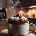 Bolo de Caneca Fit Chocolate Saudável em 5 Min