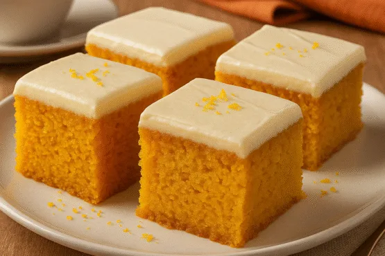 Bolo de Cenoura Sem Açúcar com Cream Cheese Diet