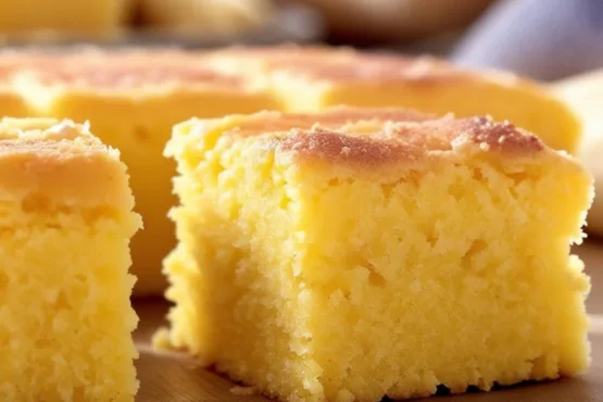 Bolo de Milho Cremoso com Flocão Receita Caseira Tradicional