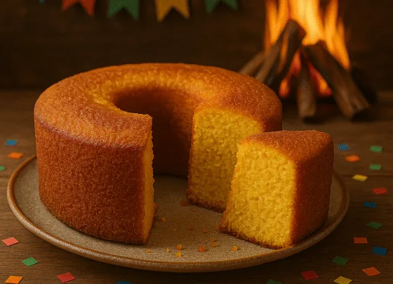 Bolo de Milho Fofinho A Receita que Vai Derreter na Boca!