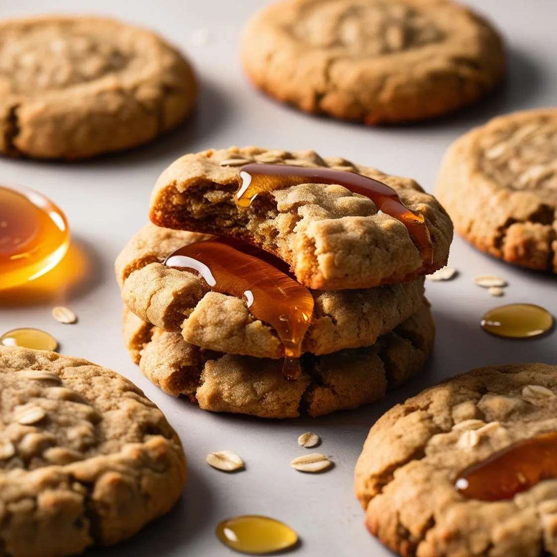 Cookies de Aveia e Mel Saudáveis e Crocantes: Receita Fácil