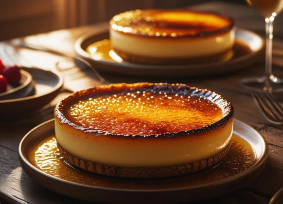 Crème brûlée Clássico com Crosta Caramelizada Perfeita
