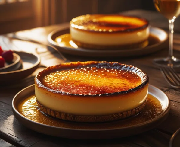 Crème brûlée Clássico com Crosta Caramelizada Perfeita