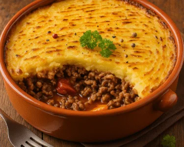Escondidinho de Carne com Purê Cremoso e Fácil