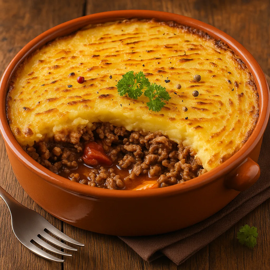 Escondidinho de Carne com Purê Cremoso e Fácil