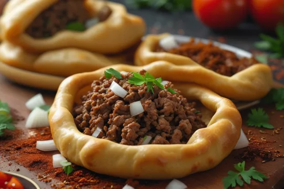 Esfiha de Carne Árabe Macia e Saborosa