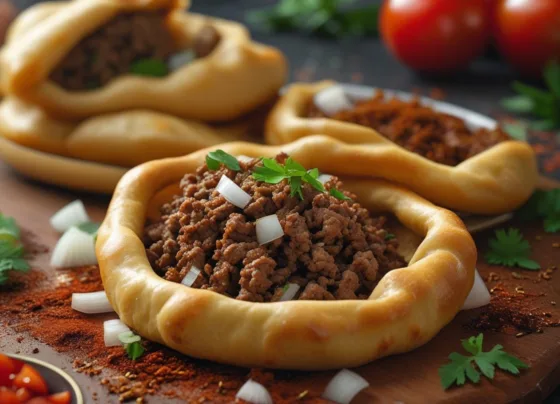 Esfiha de Carne Árabe Macia e Saborosa