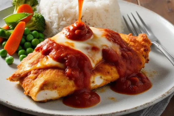 Filé de Frango à Parmegiana Crocante e Saboroso