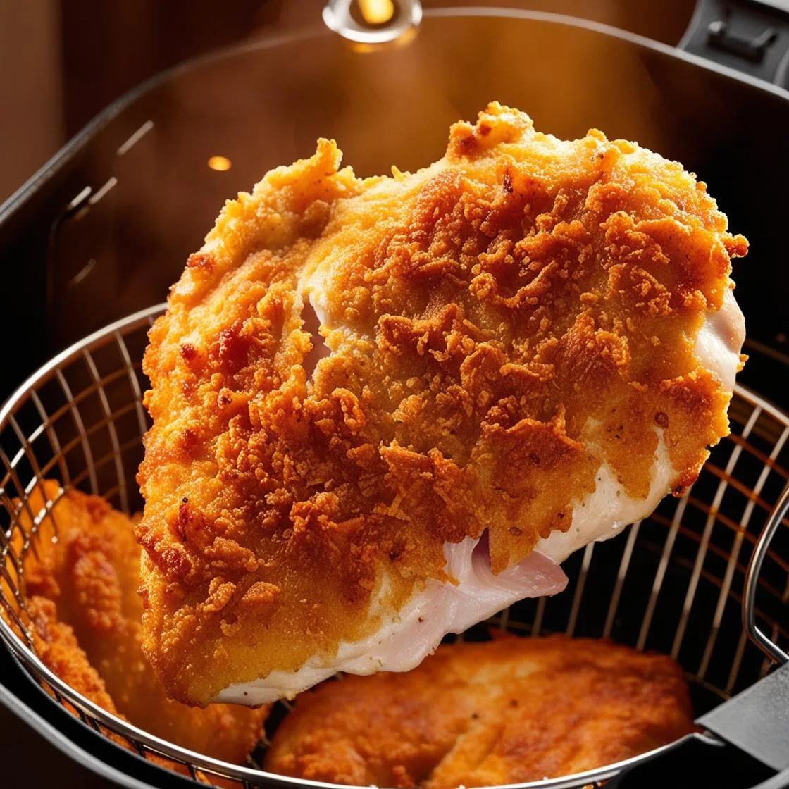 Frango Empanado na Airfryer: Receita Perfeita