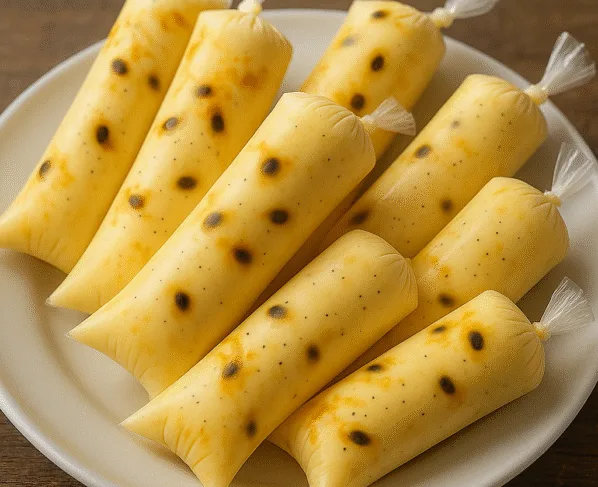 Geladinho Gourmet de Maracujá Receita Simples e Deliciosa