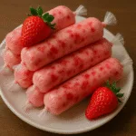 Geladinho Gourmet de Morango Caseiro Receita Cremosa