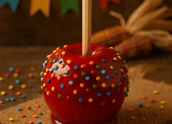 Maçã do Amor Perfeita Passo a Passo para Doce de Festa Junina que Brilha!