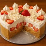Morangoffe Cremoso com Doce de Leite e Morangos Frescos