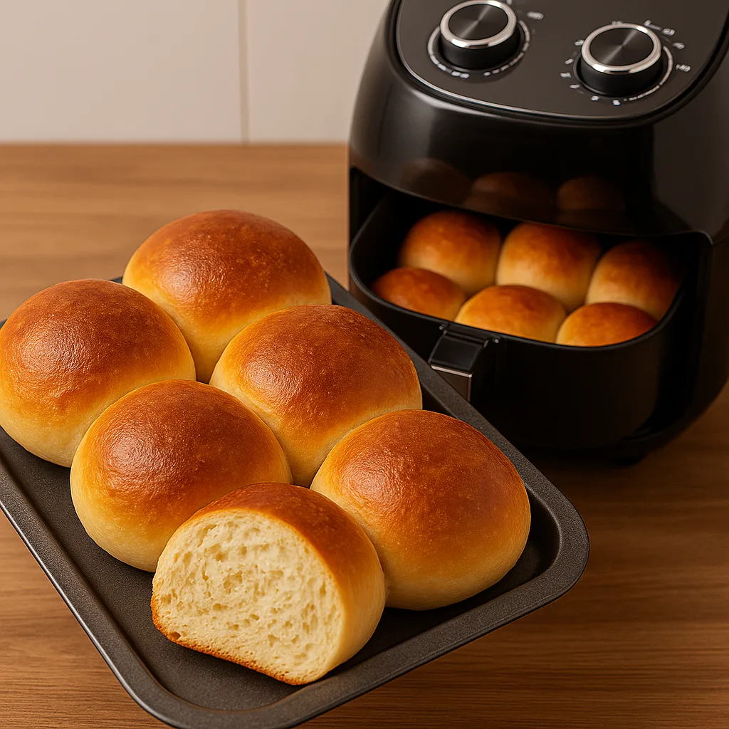 Pão na Airfryer: Receita Fácil e Fofinha em 15 Minutos
