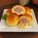 Pão de Batata Recheado Macio e Saboroso