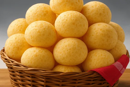 Pão de Queijo Fit Versão Light e Menos Calórica