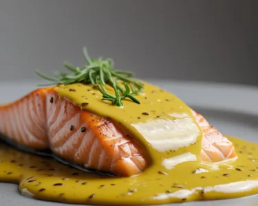 Peixe ao Molho de Mostarda Cremoso e Saboroso