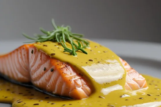 Peixe ao Molho de Mostarda Cremoso e Saboroso
