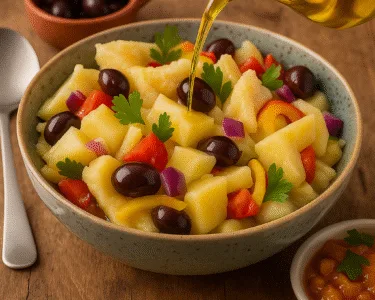 Salada de Bacalhau à Portuguesa Receita Tradicional e Saborosa