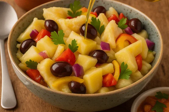 Salada de Bacalhau à Portuguesa Receita Tradicional e Saborosa