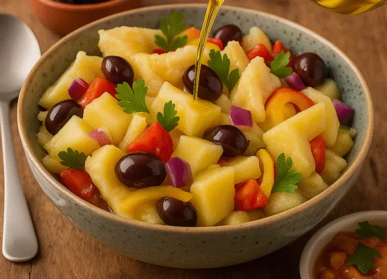 Salada de Bacalhau à Portuguesa Receita Tradicional e Saborosa